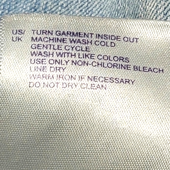 NYDJ Petite Ankle Women's Distressed Denim Jeans Size 8 - Picture 12 of 12